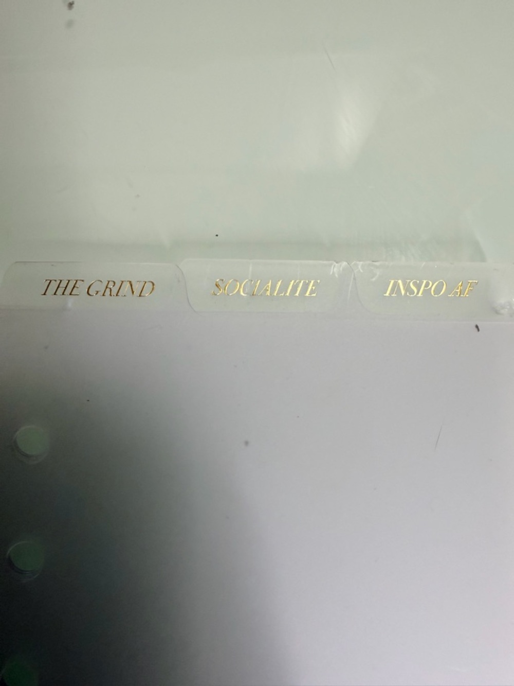 Cloth & Paper Girl Gang Personal Size Top Tab Dividers - Picture 5 of 6